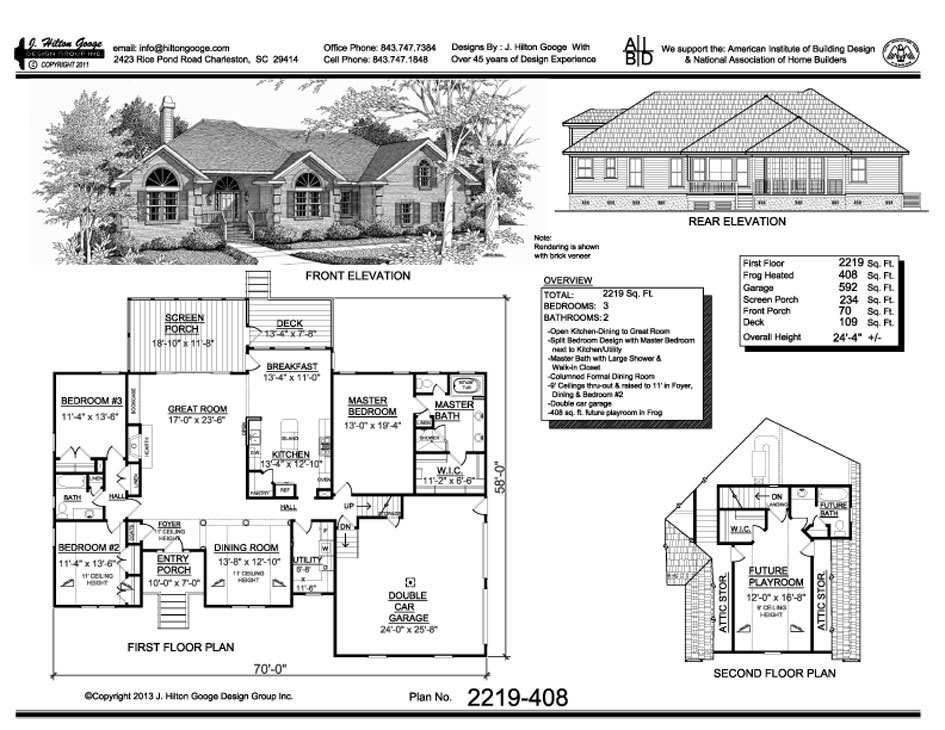 J. Hilton Googe Design Group, Inc. : Stock Plan #2219-408