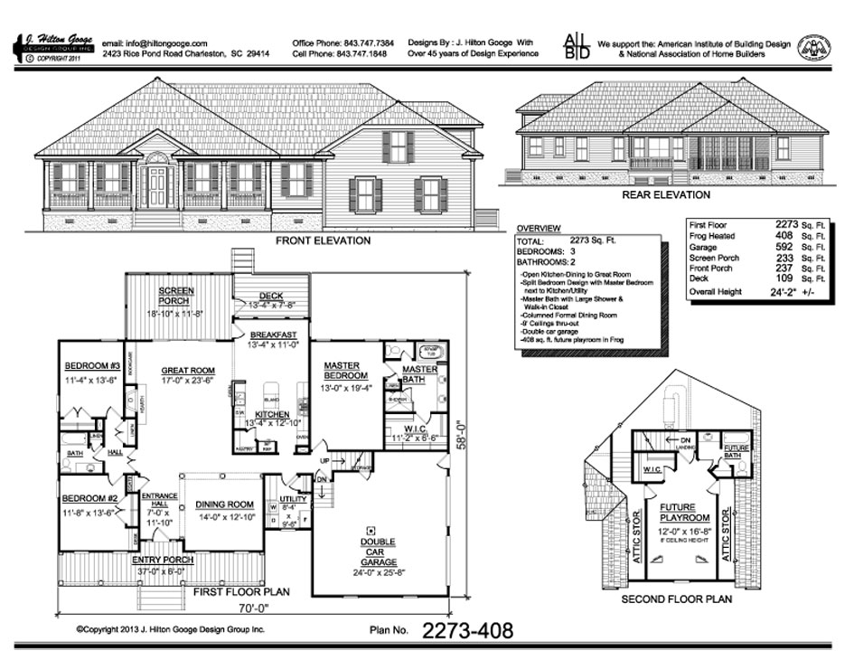 J. Hilton Googe Design Group, Inc. : Stock Plan #2805