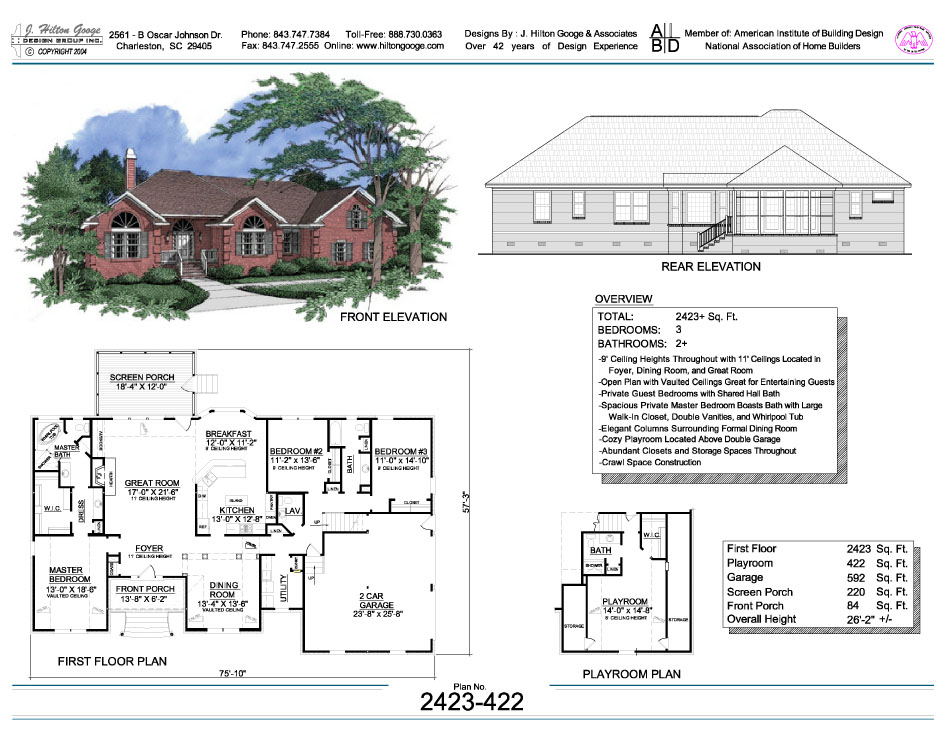 J. Hilton Googe Design Group, Inc. : Stock Plan #2423-422