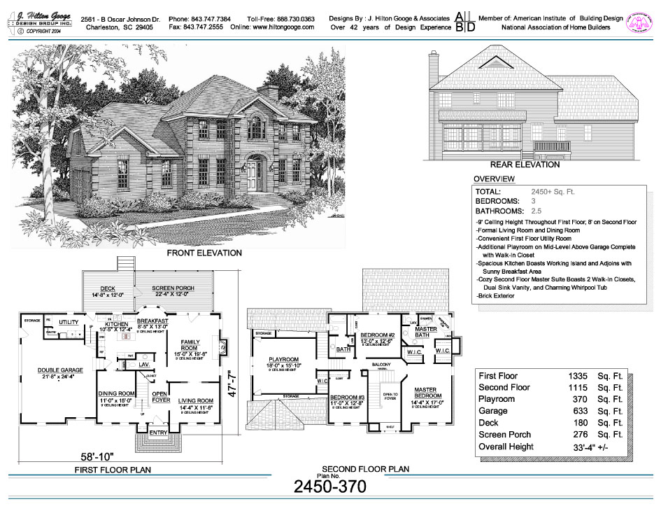 J. Hilton Googe Design Group, Inc. : Stock Plan #2450-370