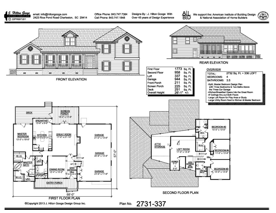 J. Hilton Googe Design Group, Inc. : Stock Plan #2805