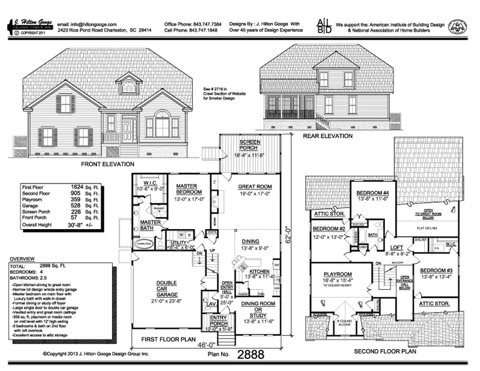 J. Hilton Googe Design Group, Inc. : Stock Plan #2805