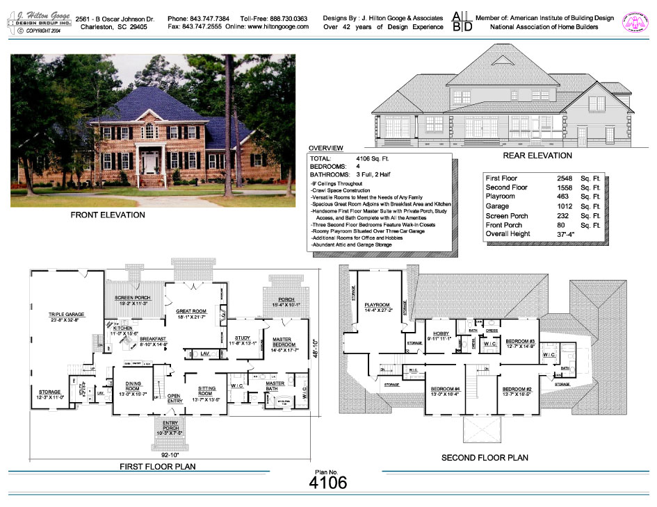 J. Hilton Googe Design Group, Inc. : Stock Plan #4106