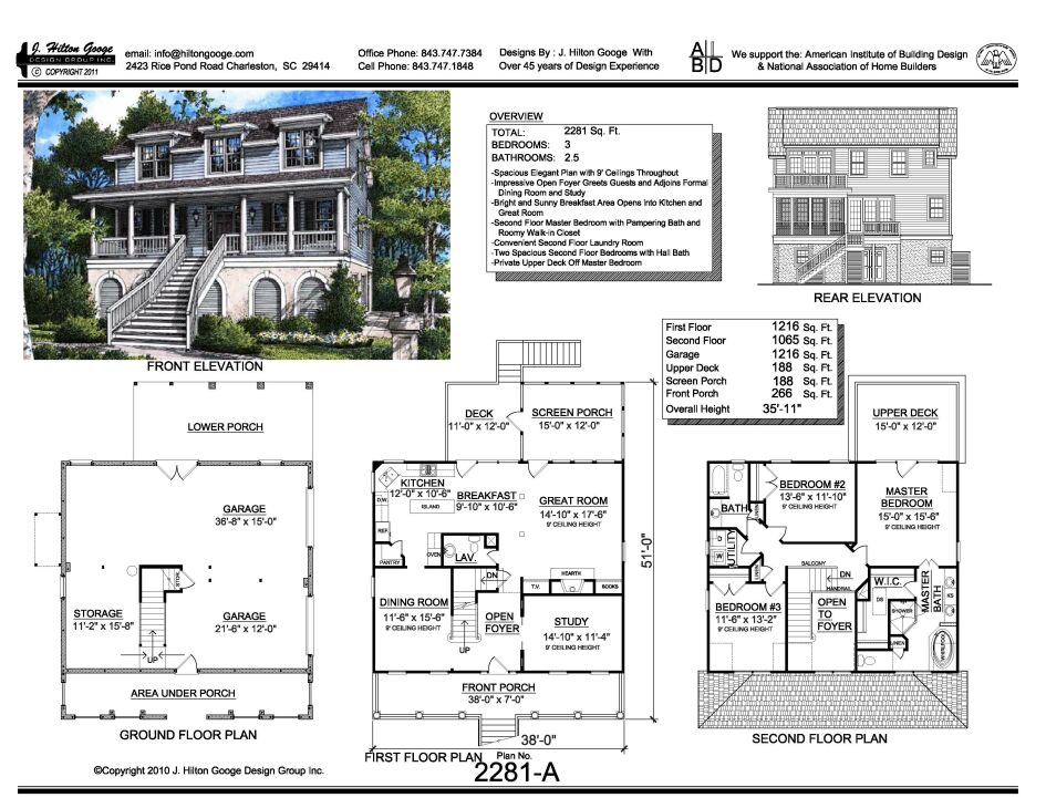 J. Hilton Googe Design Group, Inc. : Stock Plan #2281-A