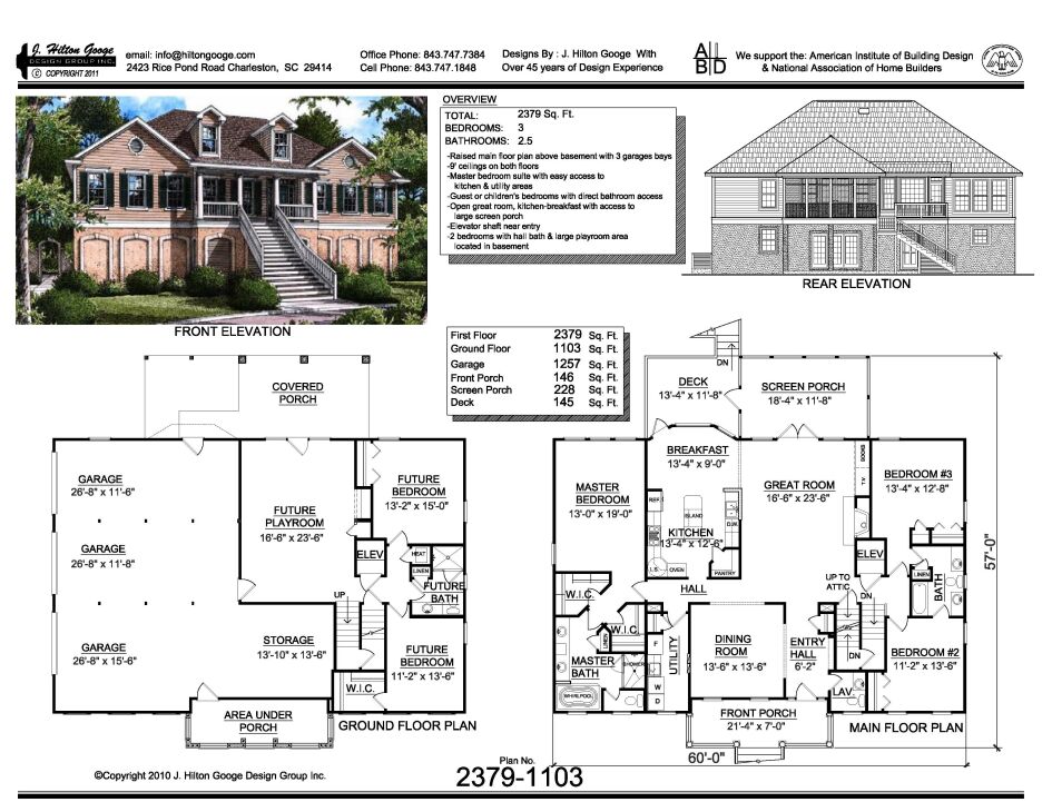 J. Hilton Googe Design Group, Inc. : Stock Plan #2379-1103