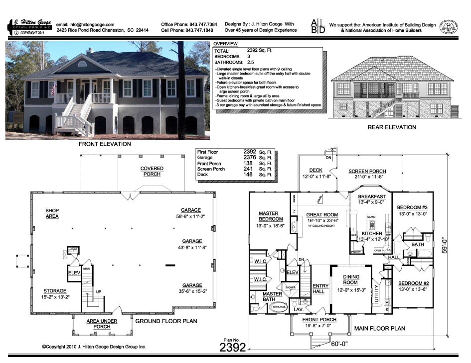 J. Hilton Googe Design Group, Inc. : Stock Plan #2392