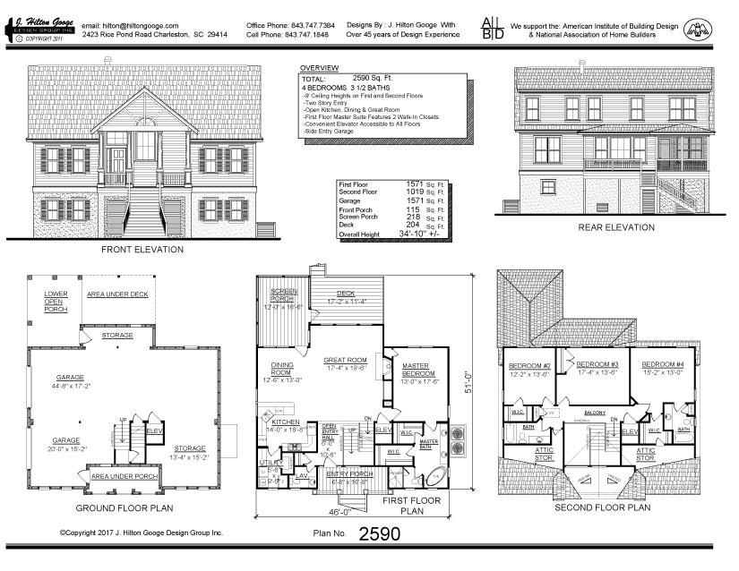 J. Hilton Googe Design Group, Inc. : Stock Plan #2590