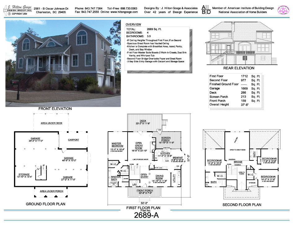 J. Hilton Googe Design Group, Inc. : Stock Plan #2689-A