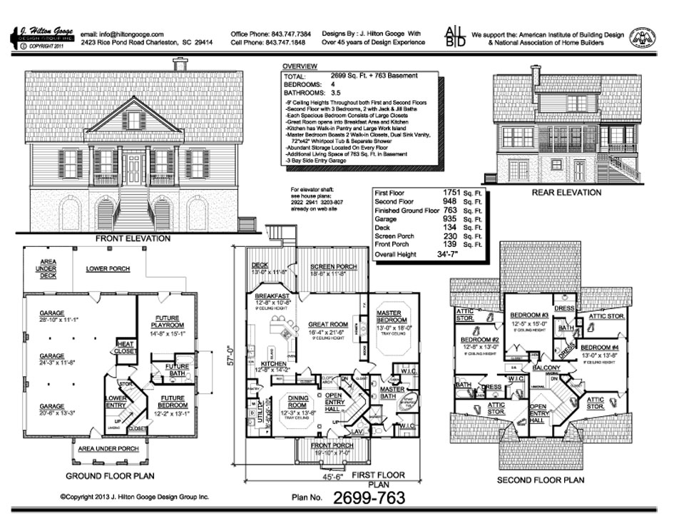 J. Hilton Googe Design Group, Inc. : Stock Plan #2699-763