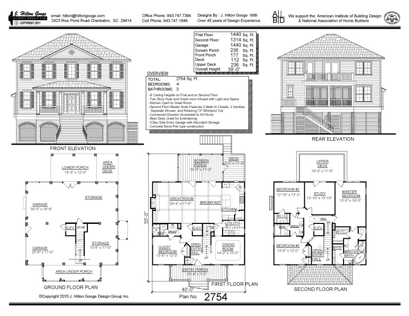 J. Hilton Googe Design Group, Inc. : Stock Plan #2840