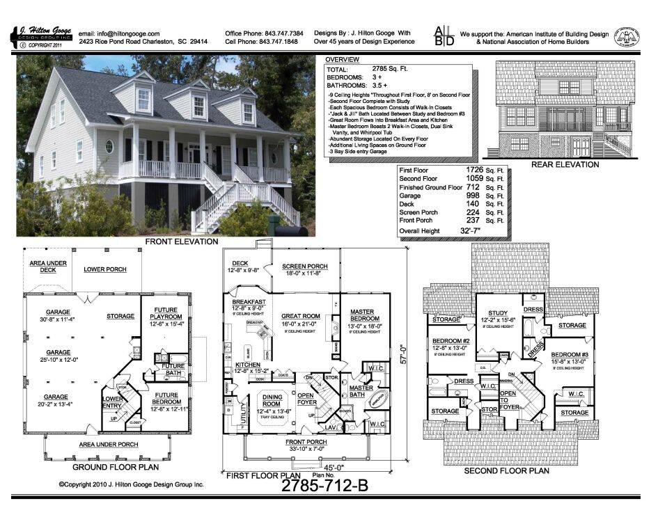 J. Hilton Googe Design Group, Inc. : Stock Plan #2785-712-B