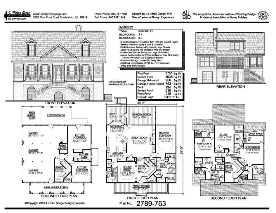 J. Hilton Googe Design Group, Inc. : Stock Plan #2789-794