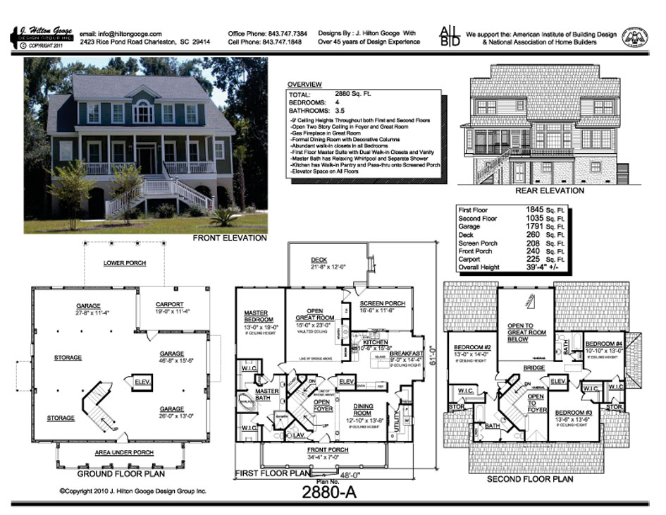 J. Hilton Googe Design Group, Inc. : Stock Plan #2880-A