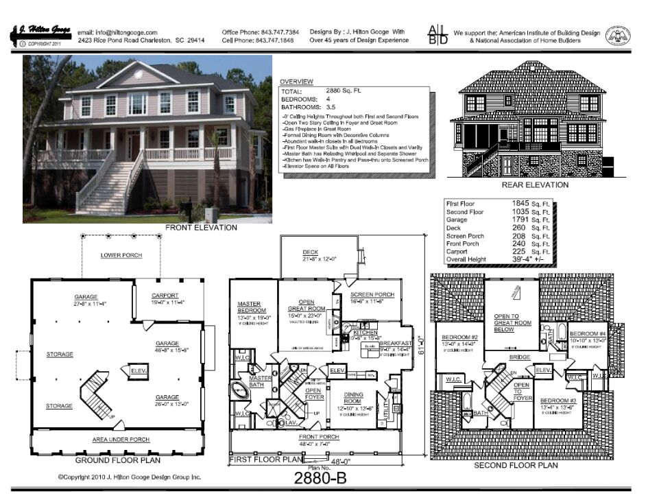 J. Hilton Googe Design Group, Inc. : Stock Plan #2880-B