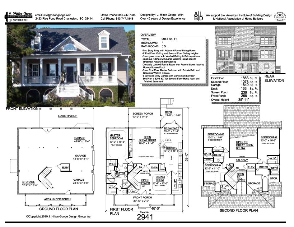 J. Hilton Googe Design Group, Inc. : Stock Plan #2941-A