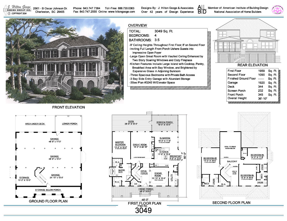 J. Hilton Googe Design Group, Inc. : Stock Plan #3049