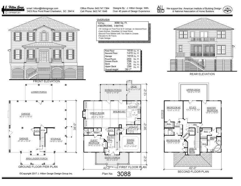 J. Hilton Googe Design Group, Inc. : Stock Plan #3088