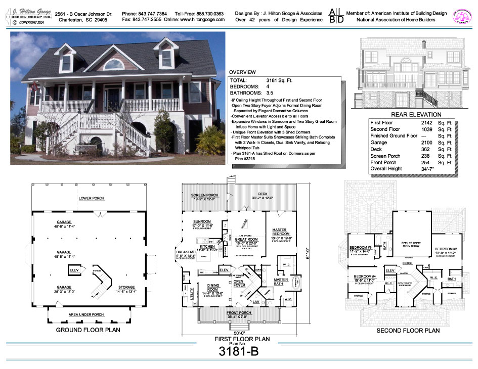 J. Hilton Googe Design Group, Inc. : Stock Plan #3181-B