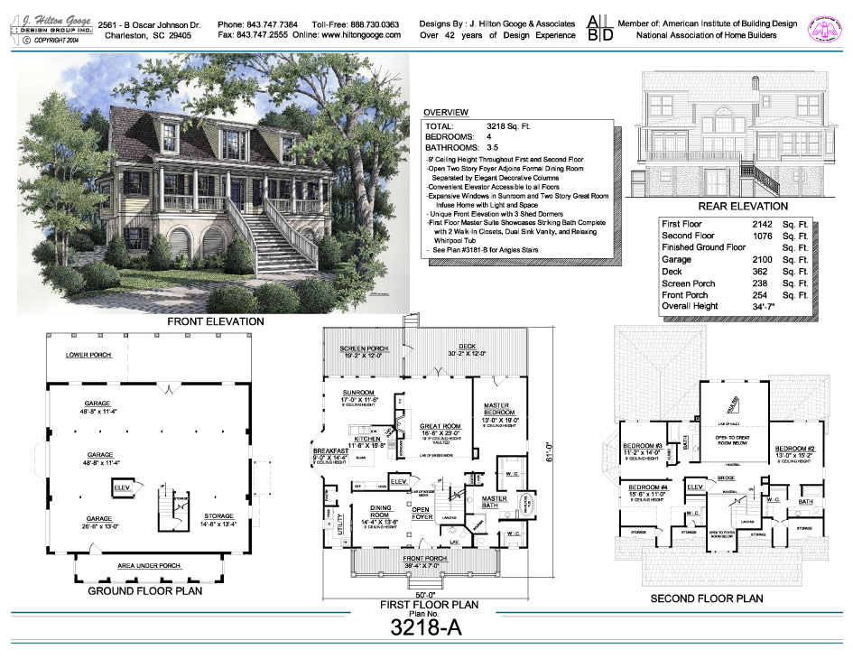 J. Hilton Googe Design Group, Inc. : Stock Plan #3218-A