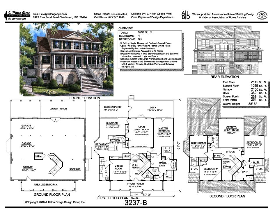 J. Hilton Googe Design Group, Inc. : Stock Plan #3237-B