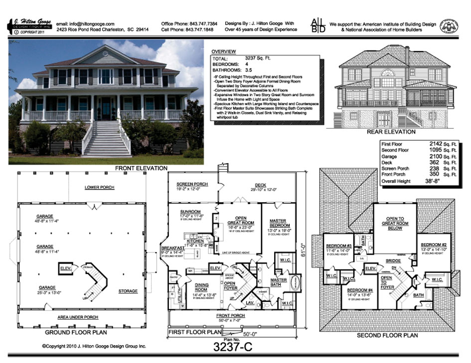 J. Hilton Googe Design Group, Inc. : Stock Plan #3237-C