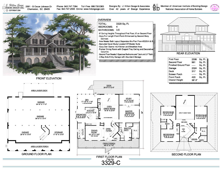 J. Hilton Googe Design Group, Inc. : Stock Plan #3329-C