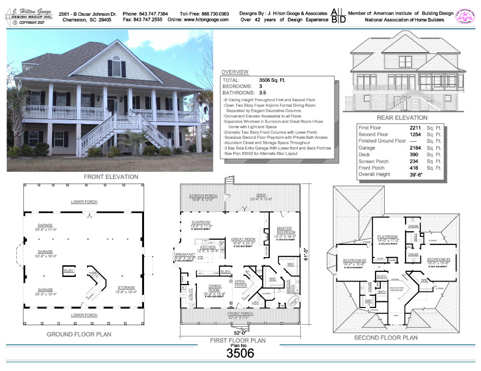 J. Hilton Googe Design Group, Inc. : Stock Plan #3506 