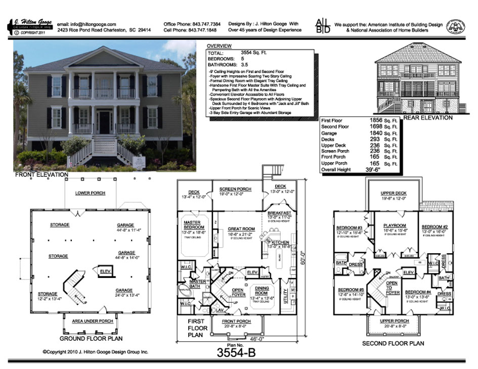 J. Hilton Googe Design Group, Inc. : Stock Plan #3554-B