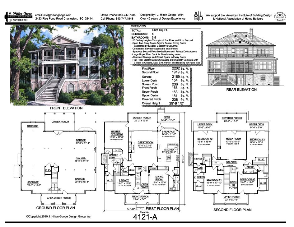 J. Hilton Googe Design Group, Inc. : Stock Plan #4121-A