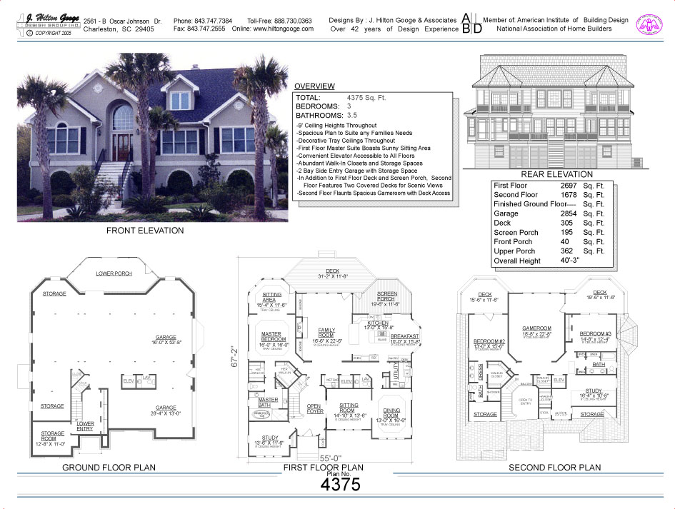 J. Hilton Googe Design Group, Inc. : Stock Plan #4375